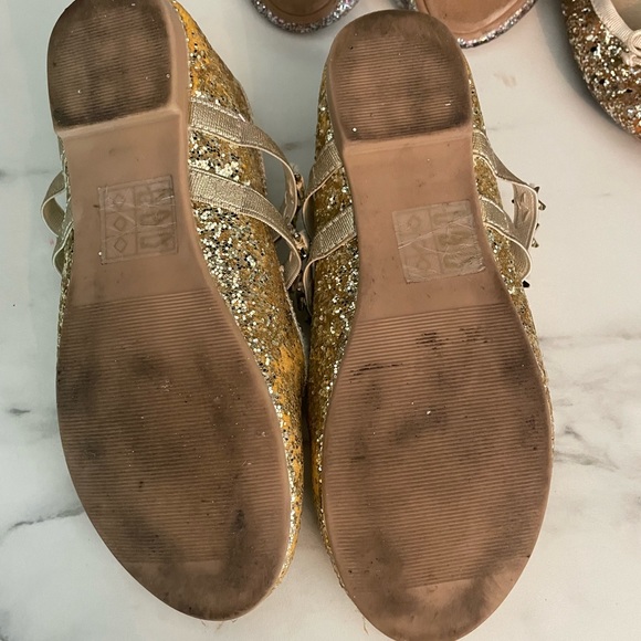 JCrew sparkle flats size 13 - 3 pairs - Picture 2 of 7